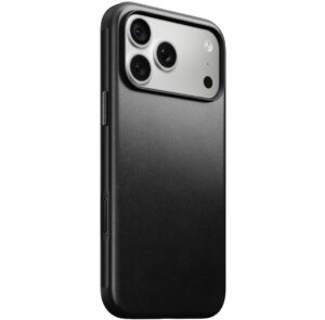 NOMAD Lederhülle für iPhone 18 Pro Max / 17 Pro Max, kompatibel mit MagSafe (Modern Leather Case Horween Leather), schwarz – Bild 2